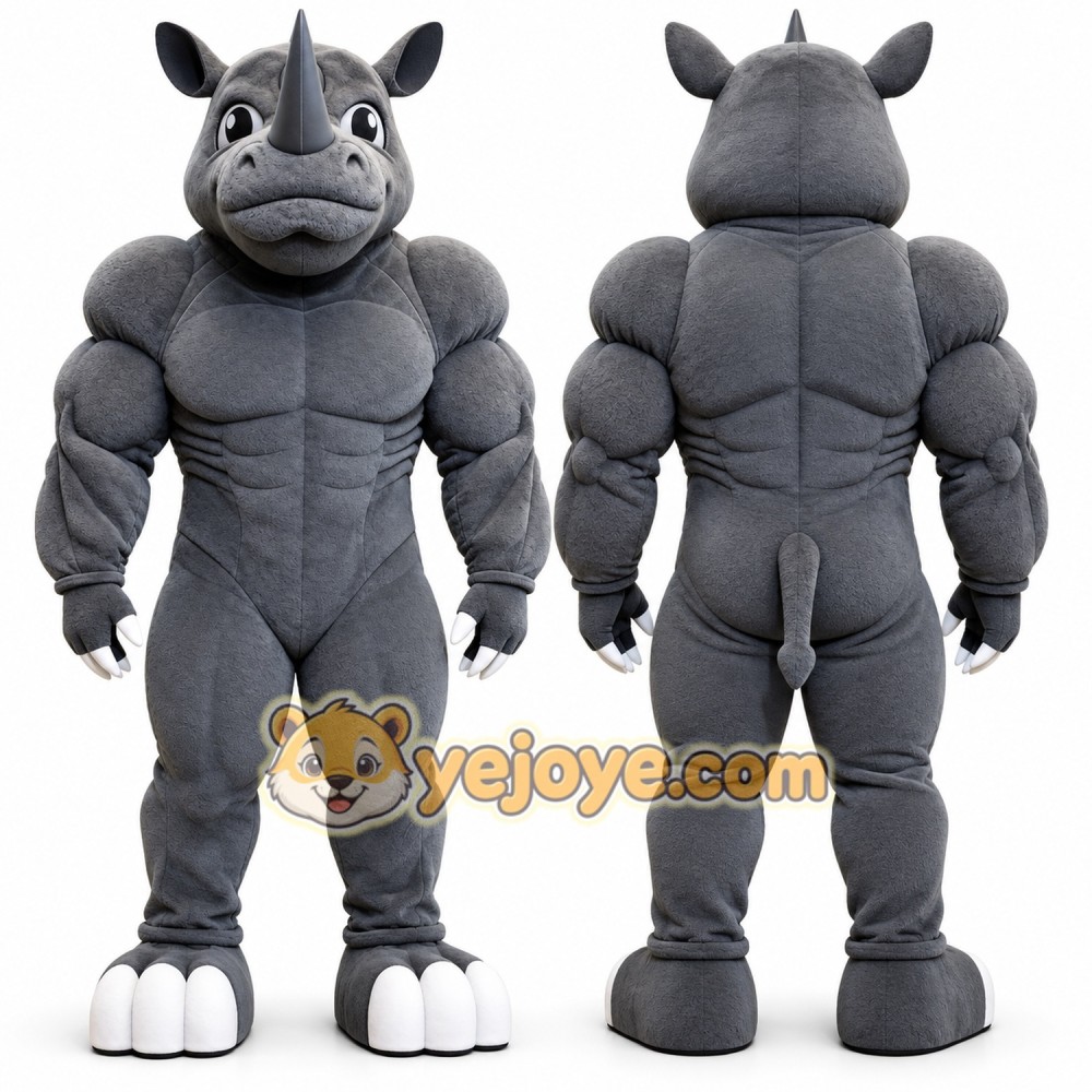Rhino Mascot Costume Rhino Mascot Costume