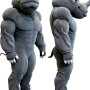 Rhino Mascot Costume