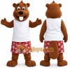 Happy Beaver Mascot Costume Happy Beaver Mascot Costume