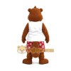 Happy Beaver Mascot Costume Happy Beaver Mascot Costume