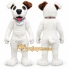 White Dog Mascot Costume