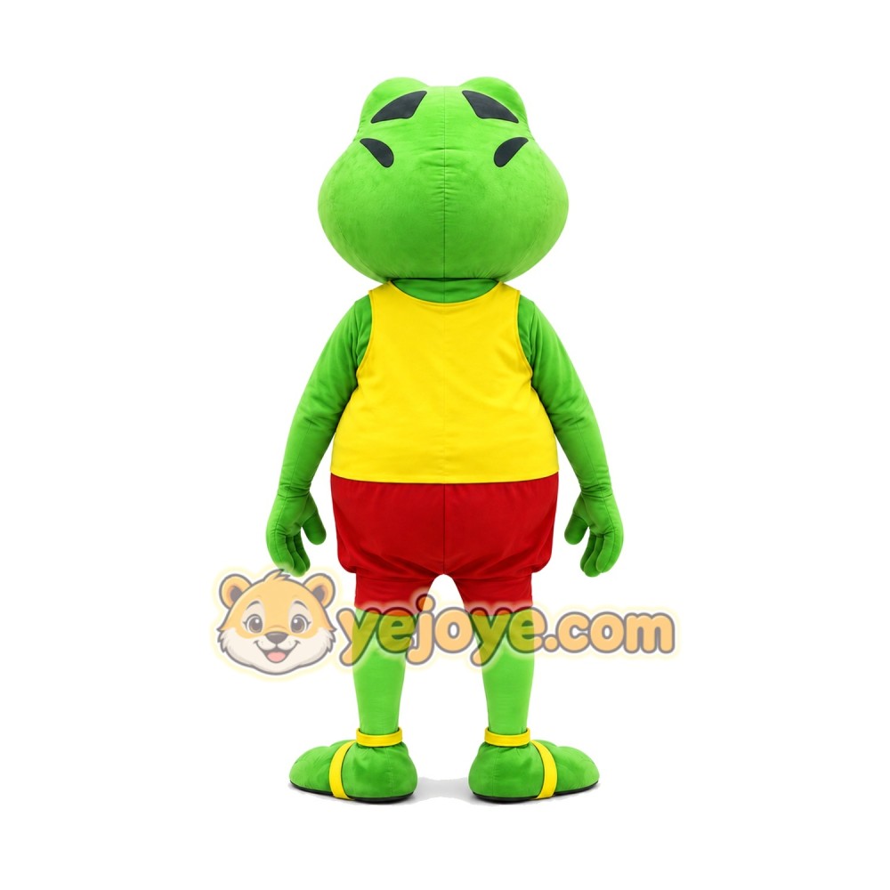 Happy Frog Mascot Costume Happy Frog Mascot Costume