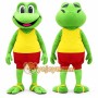 Happy Frog Mascot Costume