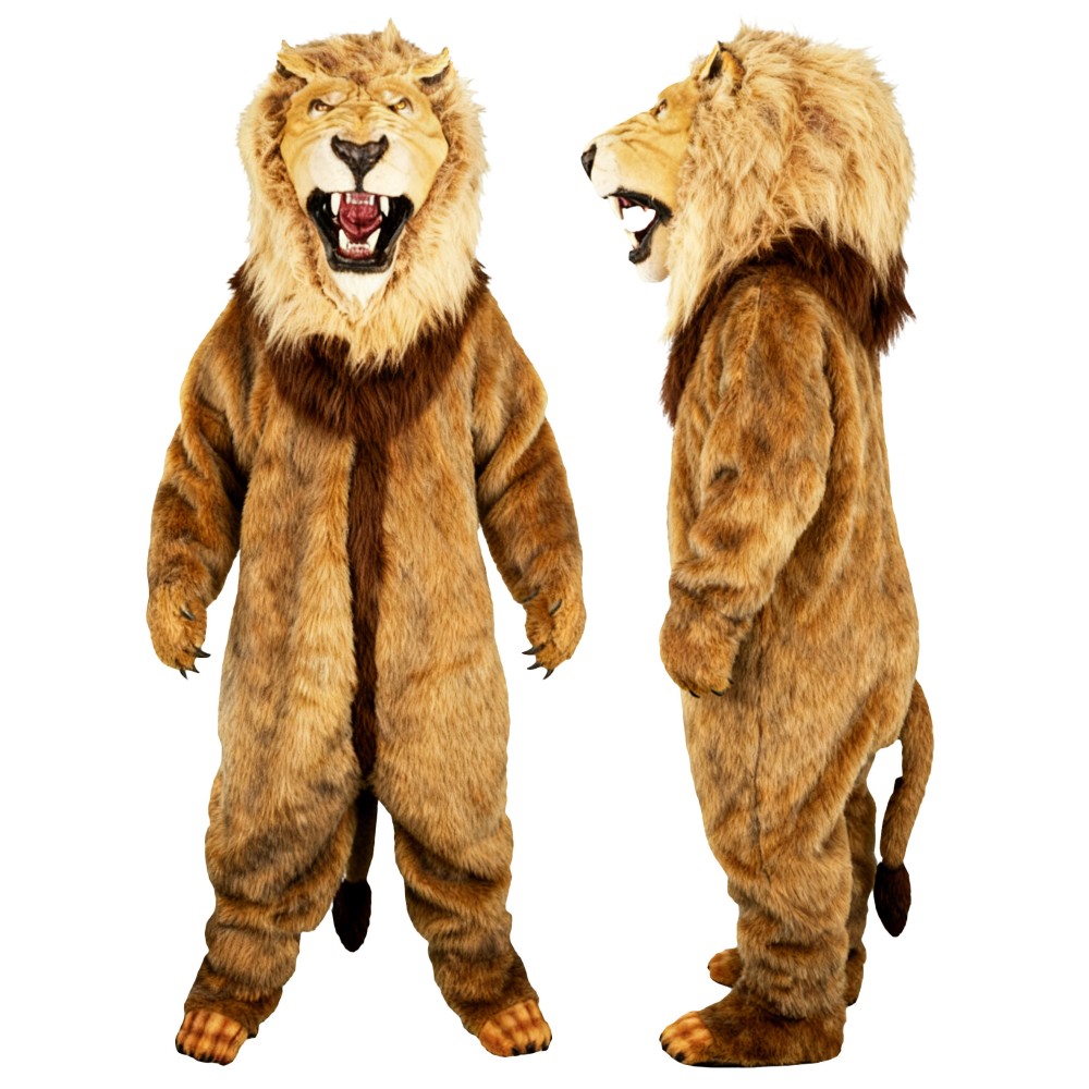 Fierce Lion Mascot Costume