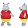 Happy Hippo Mascot Costume