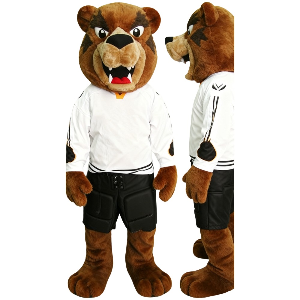 Realistic Bear Mascot Costume