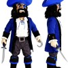 Realistic Pirate Mascot Costume