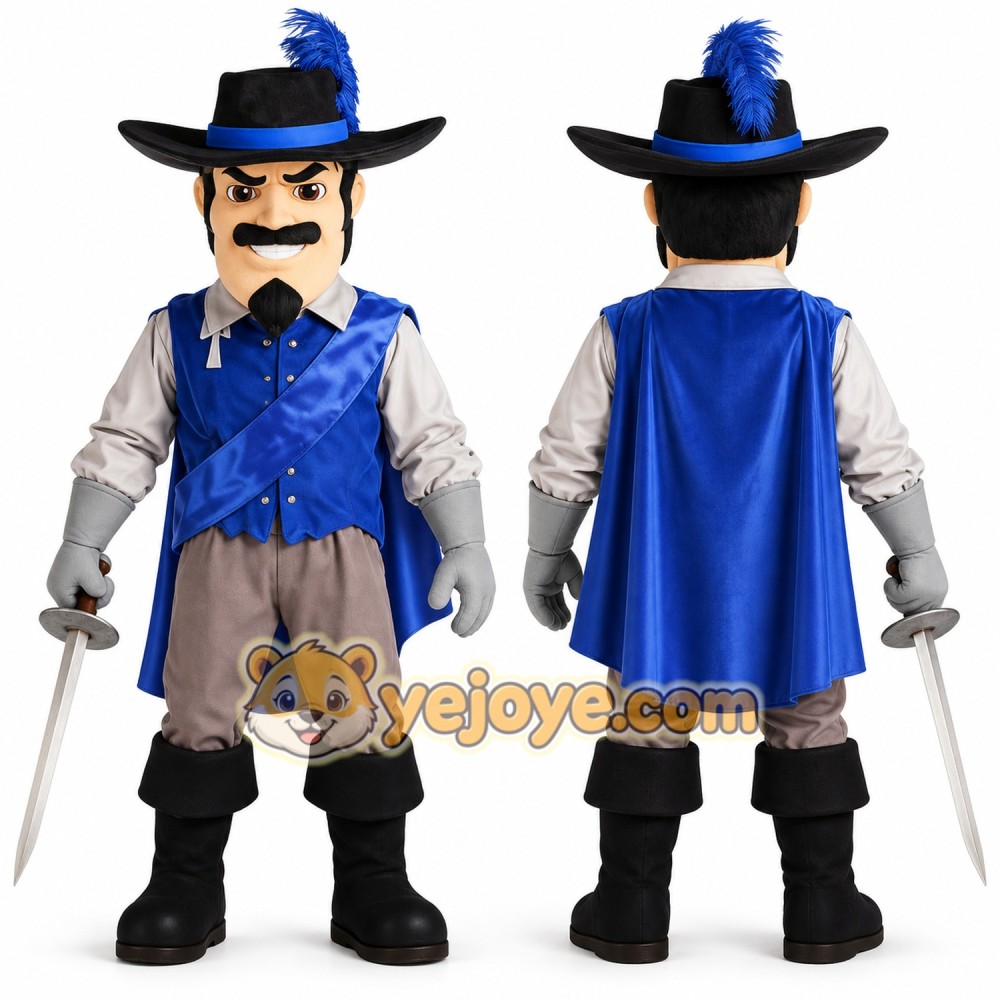 Cavalier Mascot Costume Cavalier Mascot Costume