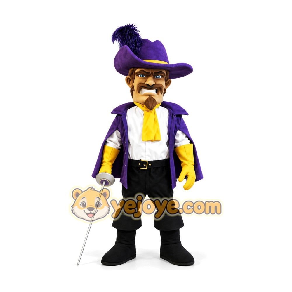 Realistic Cavalier Mascot Costume