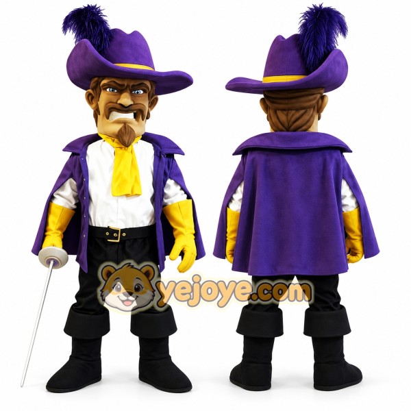 Realistic Cavalier Mascot Costume