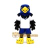 Blue Hawk Mascot Costume Blue Hawk Mascot Costume