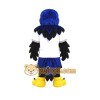 Blue Hawk Mascot Costume Blue Hawk Mascot Costume