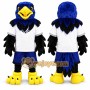 Blue Hawk Mascot Costume
