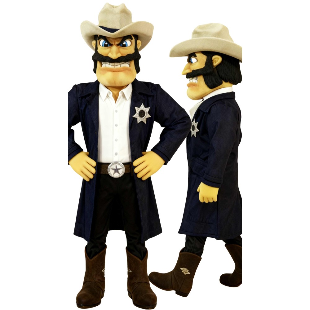 Sheriff Mascot Costume