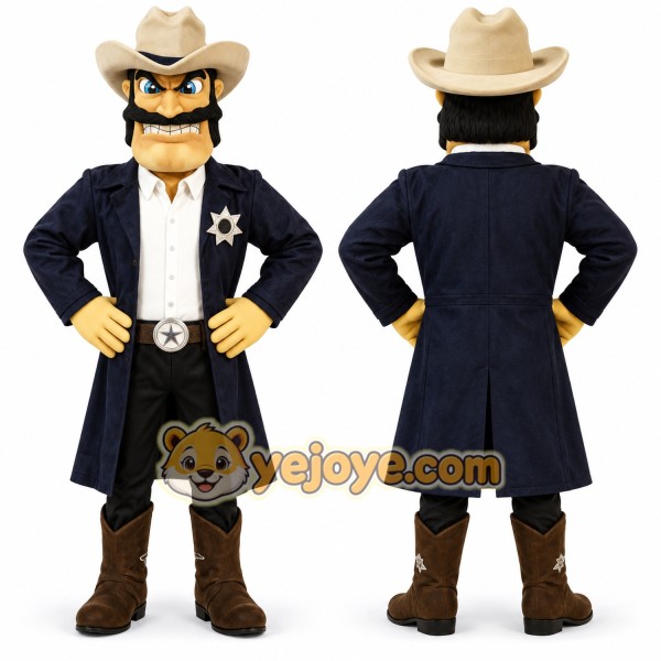 Sheriff Mascot Costume