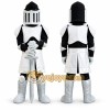 White Knight Mascot Costume White Knight Mascot Costume