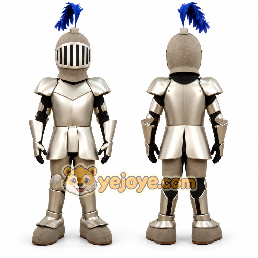 Golden Knight Mascot Costume Golden Knight Mascot Costume