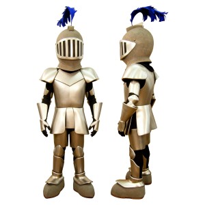 Golden Knight Mascot Costume