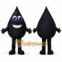 Black Oil Mascot Costume