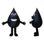 Black Oil Mascot Costume