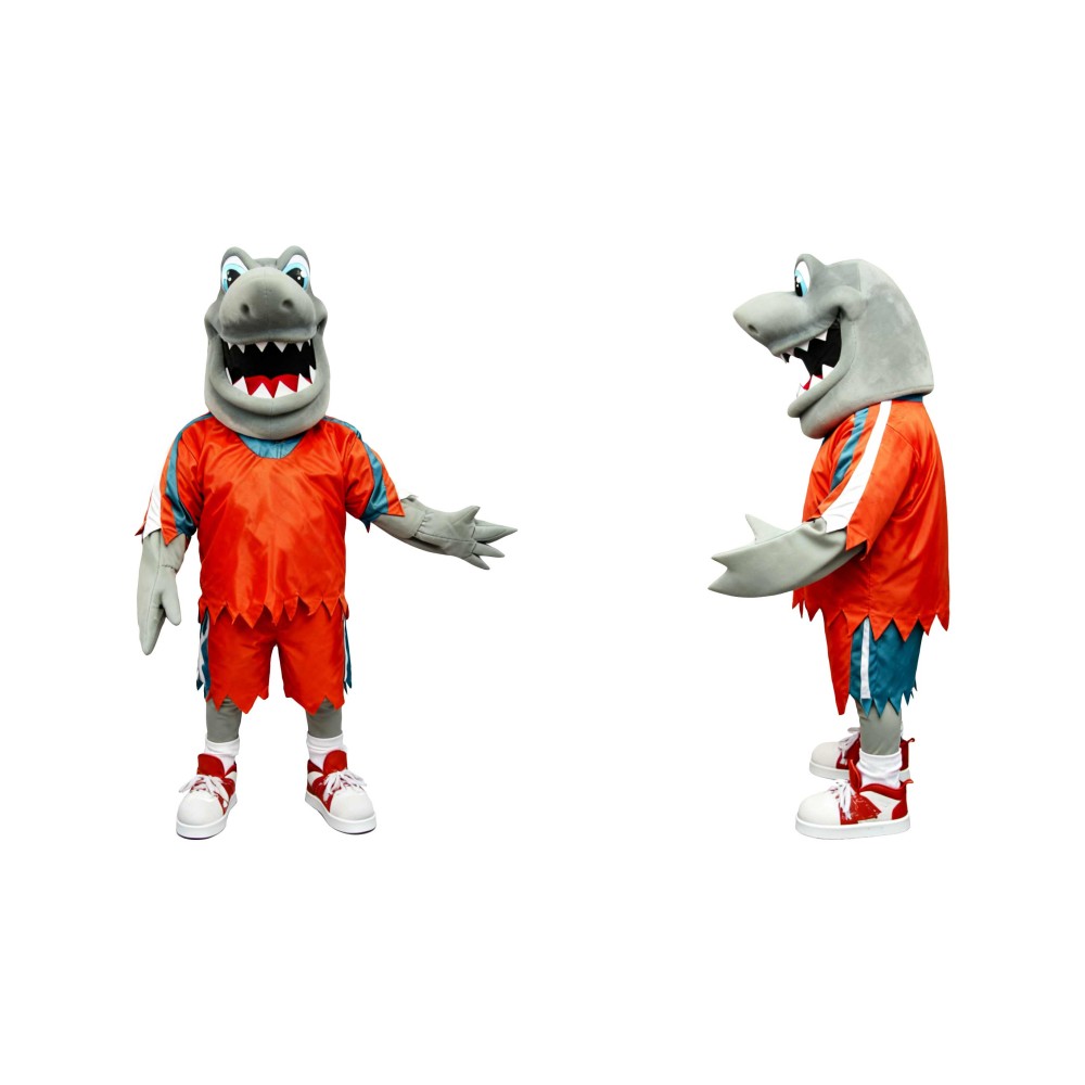 Realistic Shark Mascot Costume