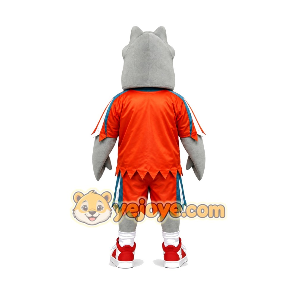 Realistic Shark Mascot Costume Realistic Shark Mascot Costume