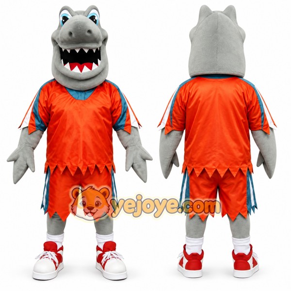 Realistic Shark Mascot Costume