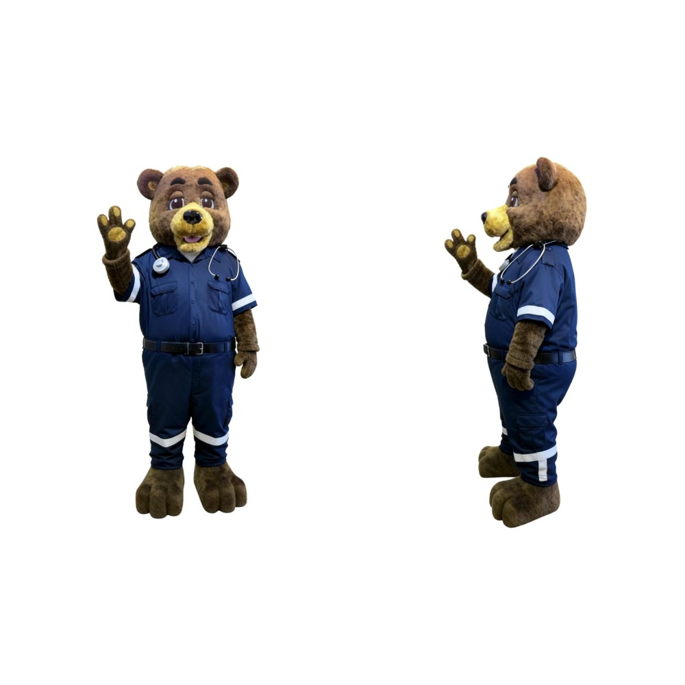 Realistic Lightweight Bear Mascot Costume
