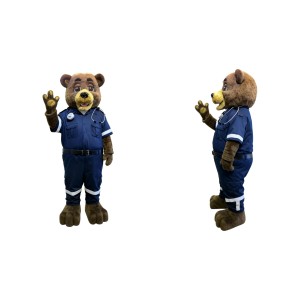 Realistic Lightweight Bear Mascot Costume