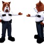 Police Bulldog Mascot Costume