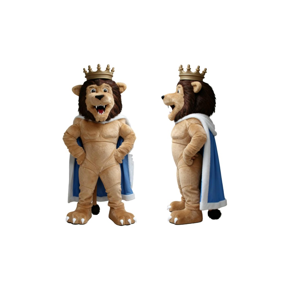 King Lion Mascot Costume