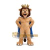 King Lion Mascot Costume King Lion Mascot Costume