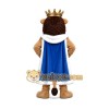 King Lion Mascot Costume King Lion Mascot Costume