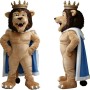 King Lion Mascot Costume