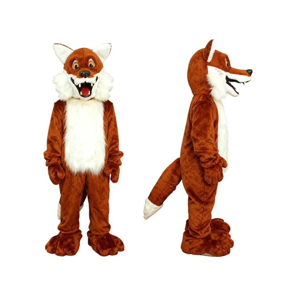 Happy Fox Mascot Costume