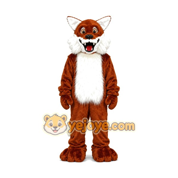 Happy Fox Mascot Costume Happy Fox Mascot Costume
