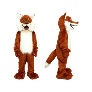 Happy Fox Mascot Costume