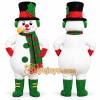 Christmas Snowman Mascot Costume Christmas Snowman Mascot Costume
