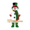 Christmas Snowman Mascot Costume Christmas Snowman Mascot Costume