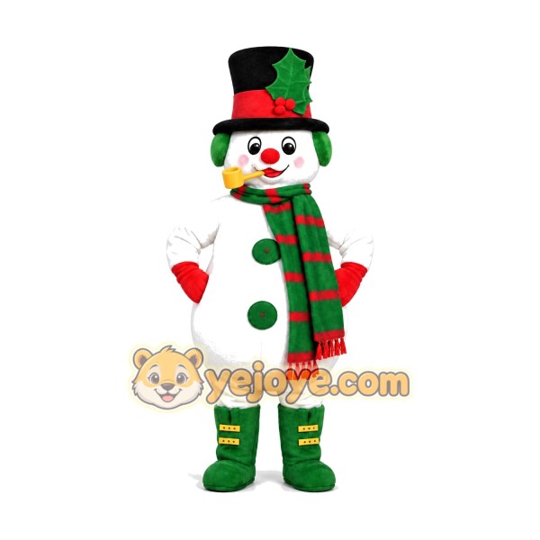 Christmas Snowman Mascot Costume
