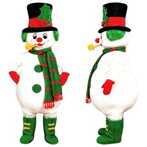 Christmas Snowman Mascot Costume
