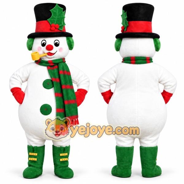 Christmas Snowman Mascot Costume