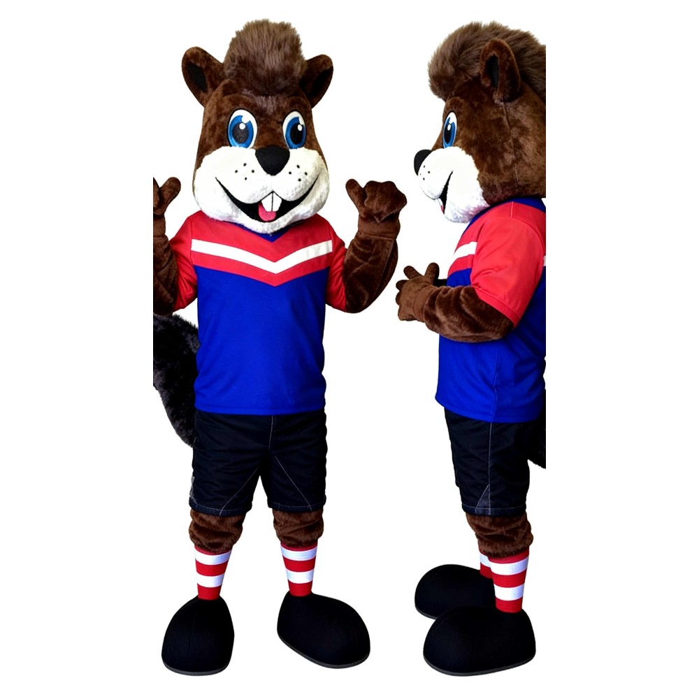 Happy Squirrel Mascot Costume