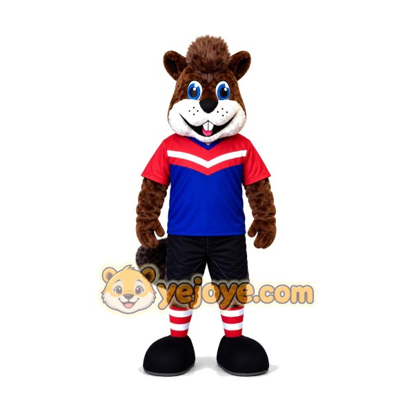 Happy Squirrel Mascot Costume