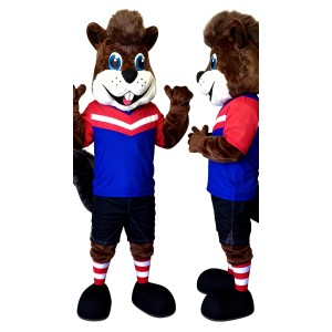 Happy Squirrel Mascot Costume