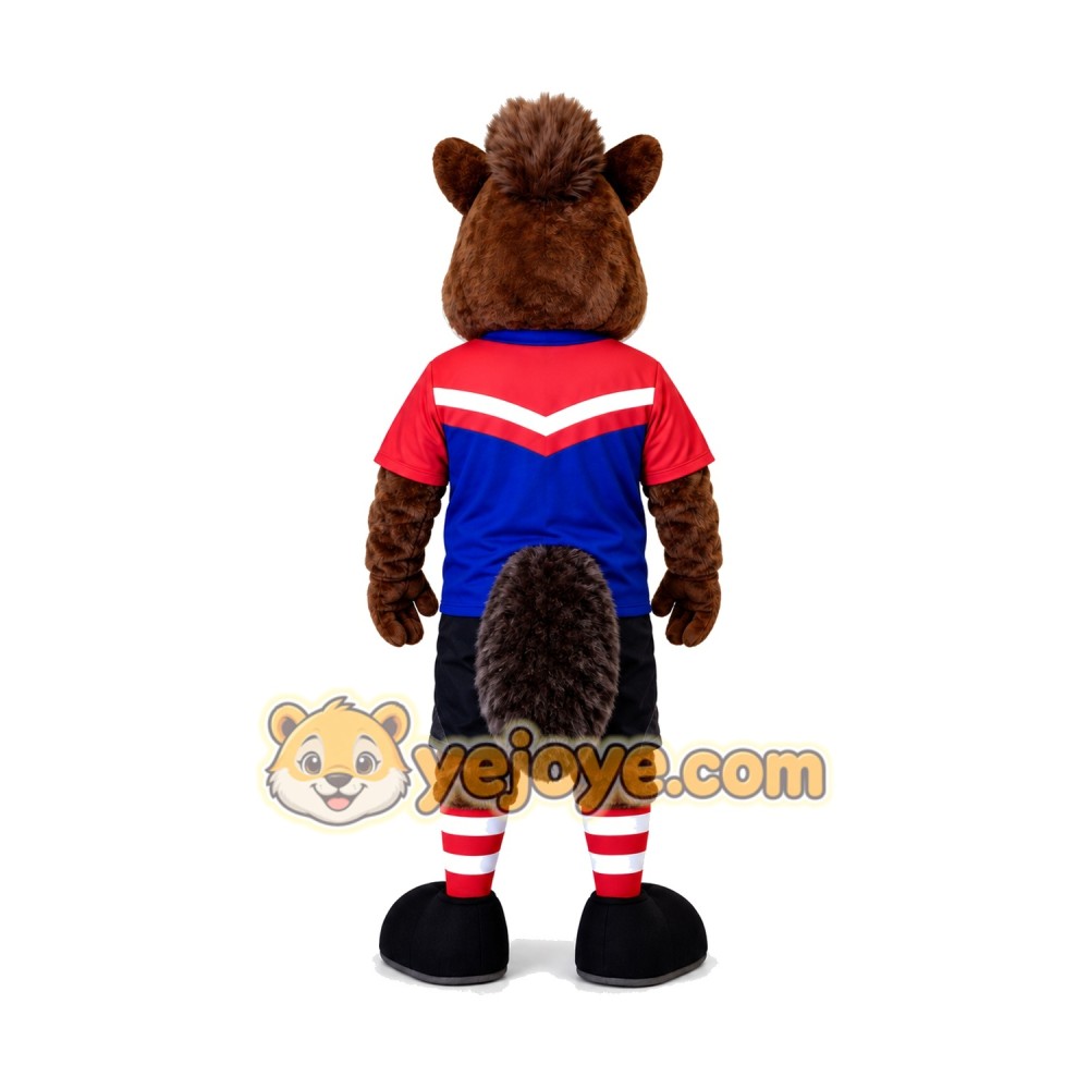 Happy Squirrel Mascot Costume Happy Squirrel Mascot Costume