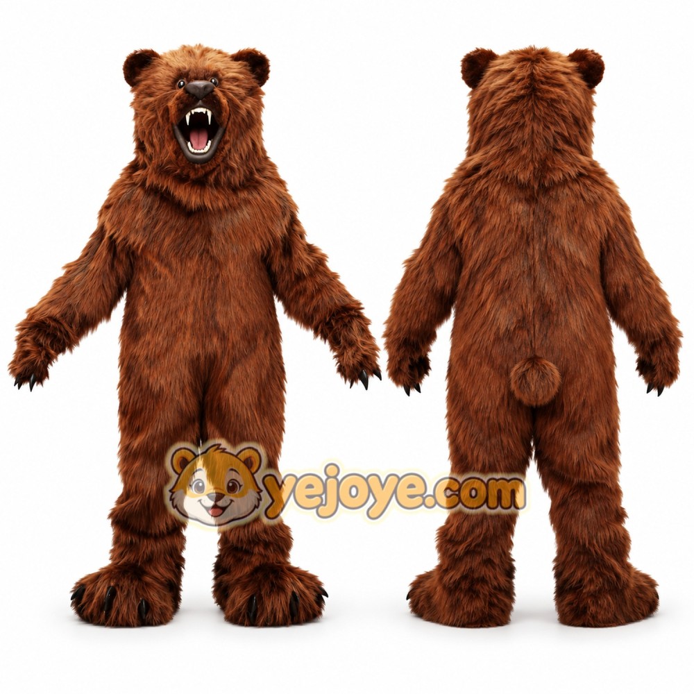 Fierce Bear Mascot Costume