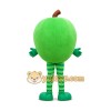 Green Apple Mascot Costume Green Apple Mascot Costume
