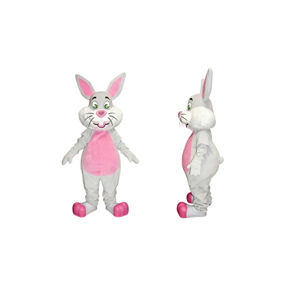 Happy Rabbit Mascot Costume