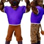 Realistic Buffalo Mascot Costume